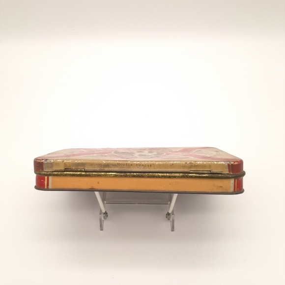 Antique 1910s "Will It Bite?" Puppy Dog Litho Tin | French Modèle Déposé - Picture 5 of 8